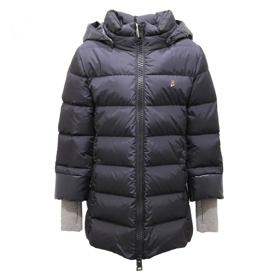 0935AO piumino bimba HERNO girl kids down jacket blue