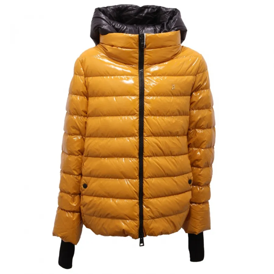 2149AL piumino bimba girl HERNO kids down padded jacket yellow