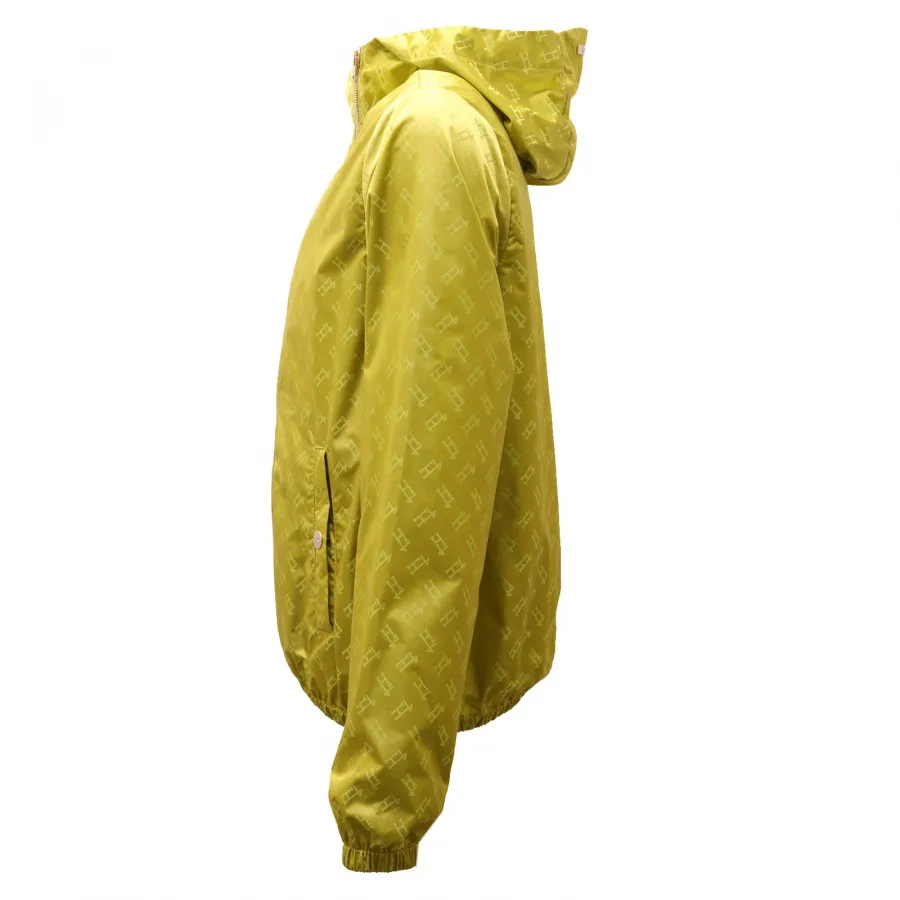 3737AE giubbotto bimba HERNO green  jacket kid
