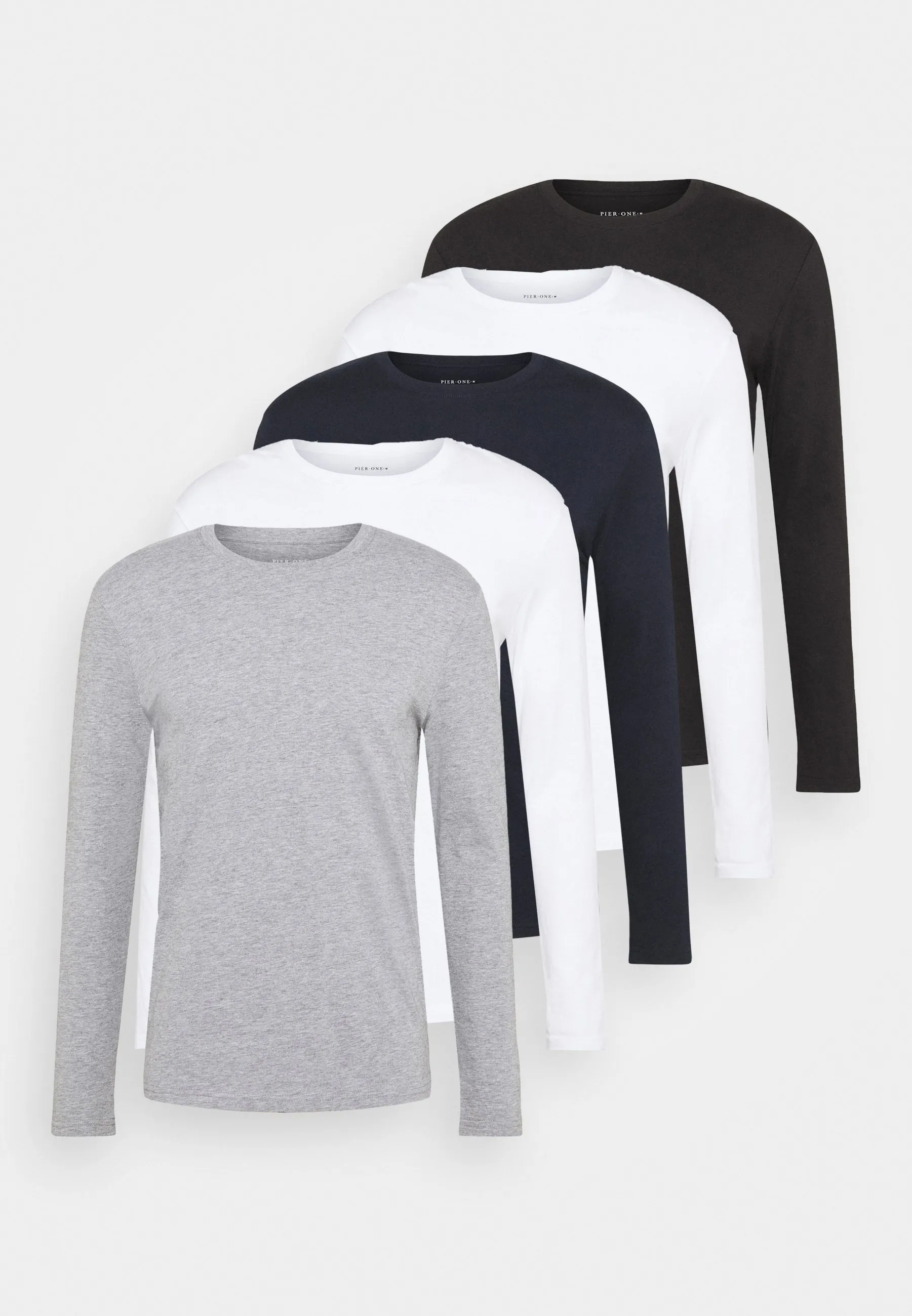 5 PACK - Maglietta a manica lunga