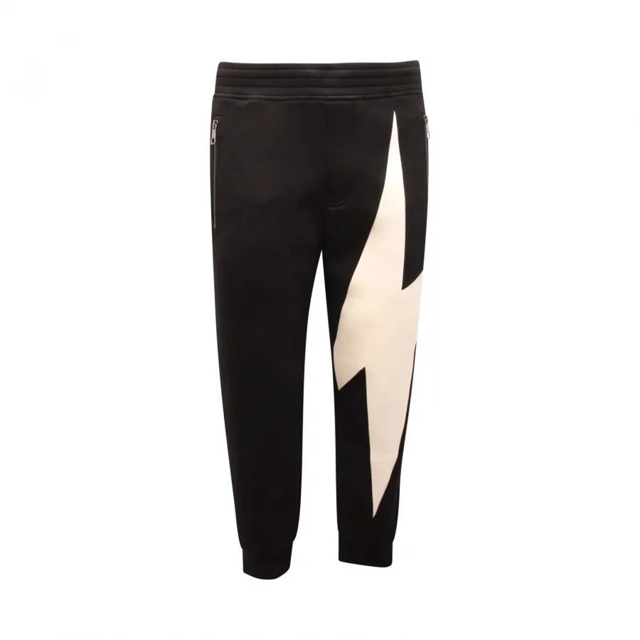7594AQ pantalone tuta uomo NEIL BARRETT man sweatpants black