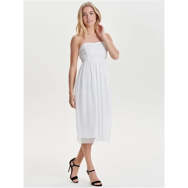 Abito donna in tulle e pizzo Only