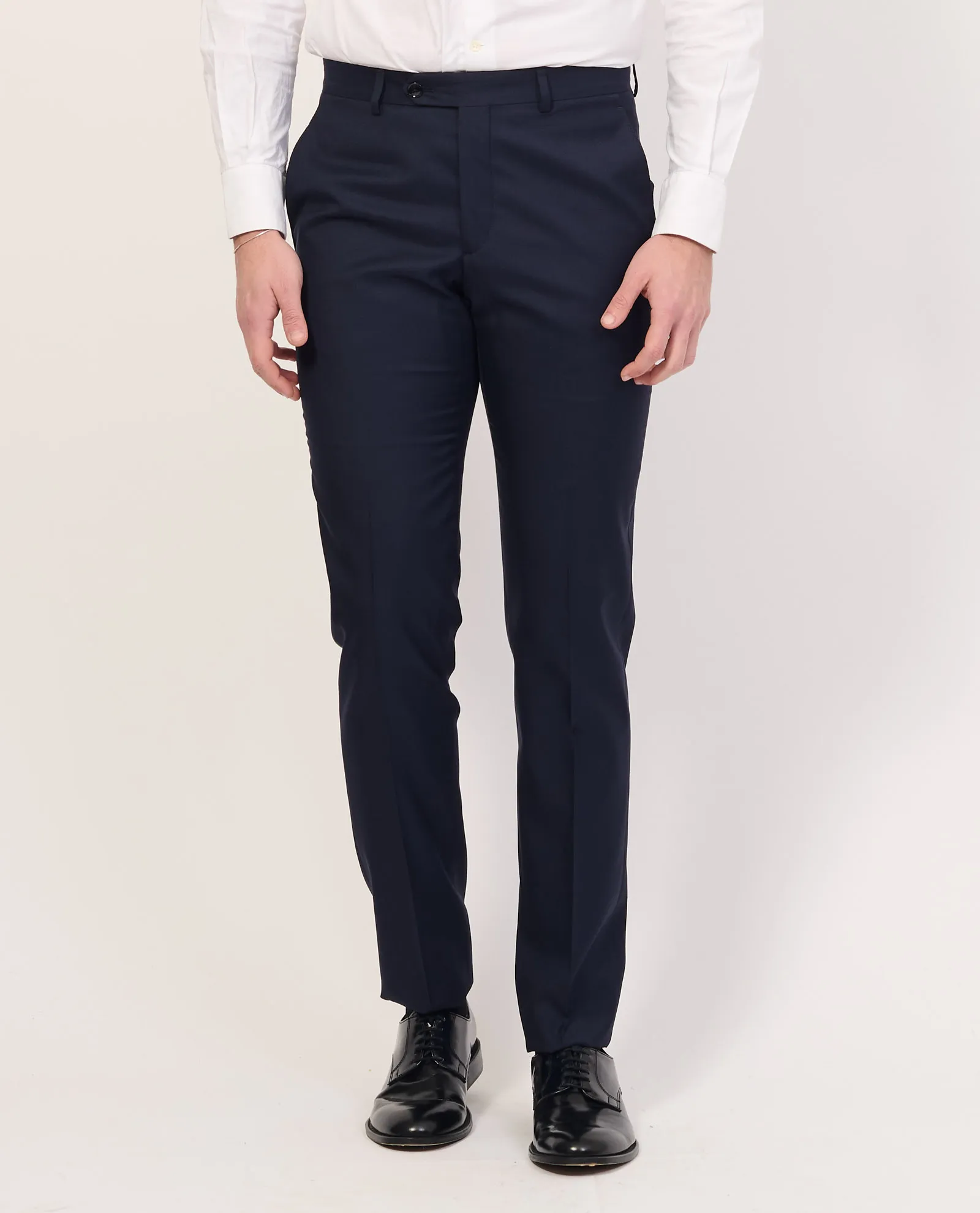 Abito uomo Carlo Pignatelli colore blu con collo sciallato