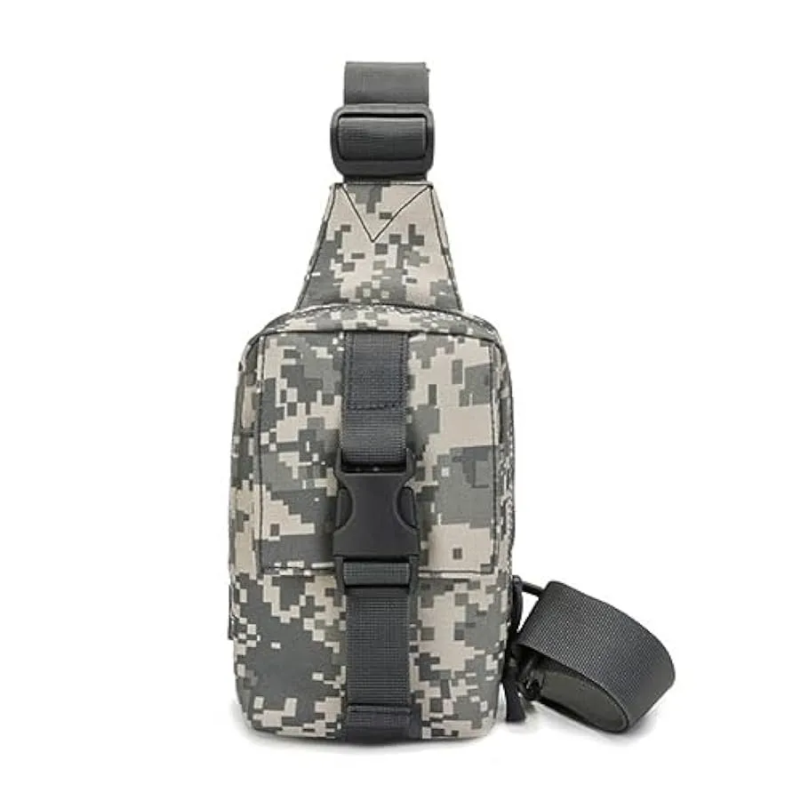 ACEXIER Borsa Tattica da Petto Militare Trekking Pack edc Borsa Sportiva Borsa a Tracolla Borsa a Tracolla Borsa da Assalto per 