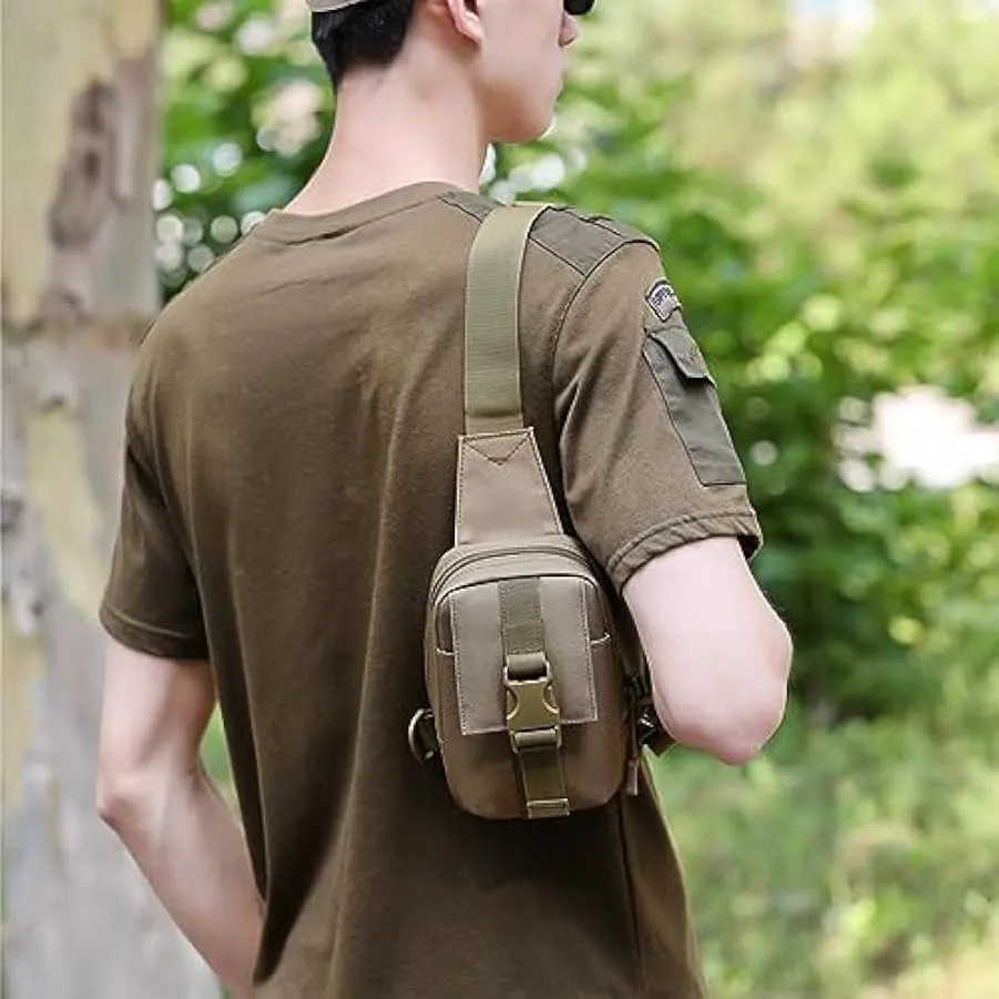 ACEXIER Borsa Tattica da Petto Militare Trekking Pack edc Borsa Sportiva Borsa a Tracolla Borsa a Tracolla Borsa da Assalto per 
