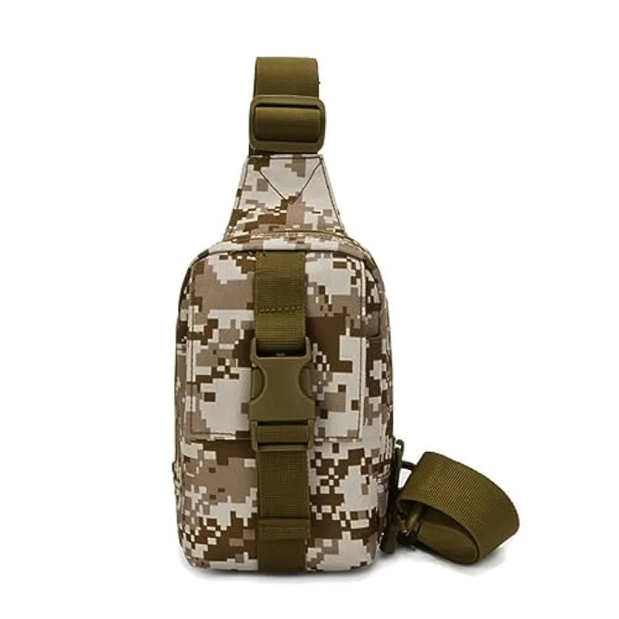 ACEXIER Borsa Tattica da Petto Militare Trekking Pack edc Borsa Sportiva Borsa a Tracolla Borsa a Tracolla Borsa da Assalto per 