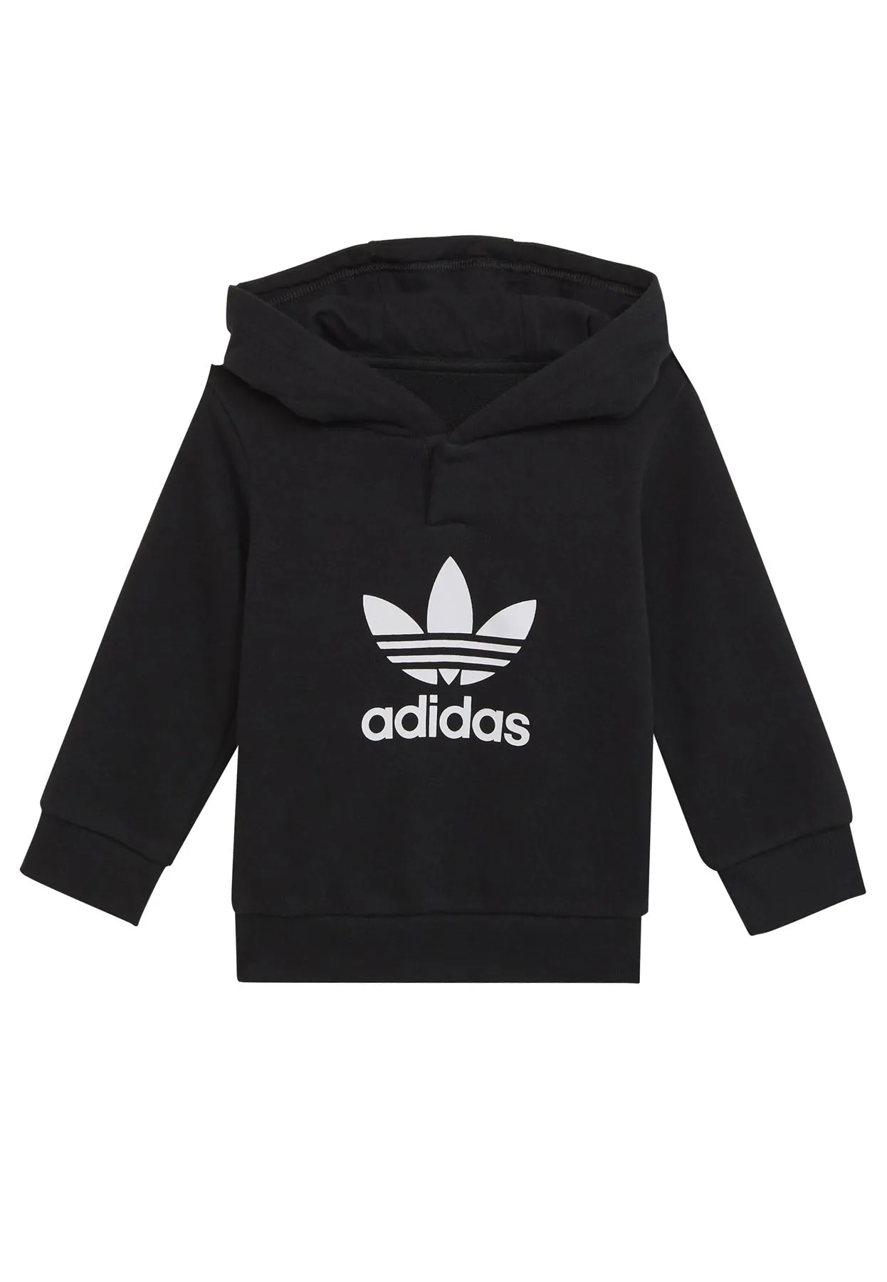 Adidas tuta nera neonato in cotone