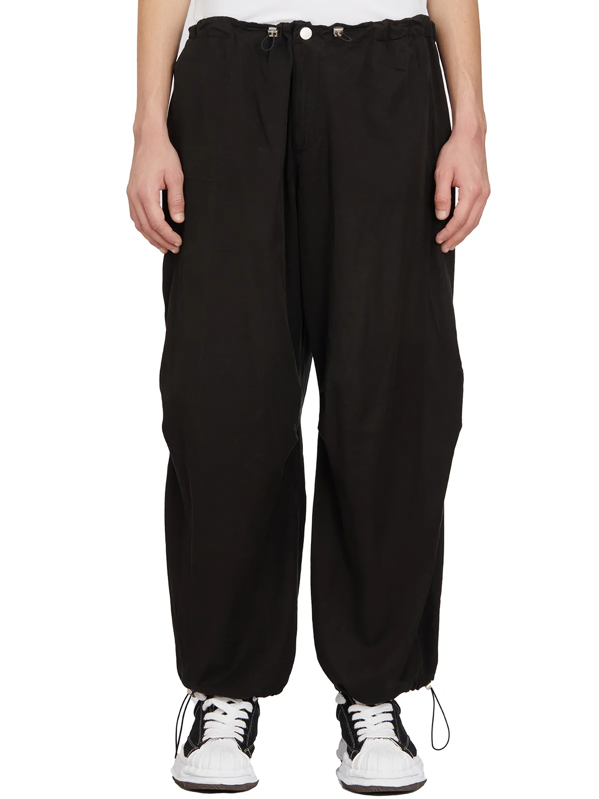 ANDREA YA'AQOV  PANTALONI WIDE IN CUPRO E COTONE 