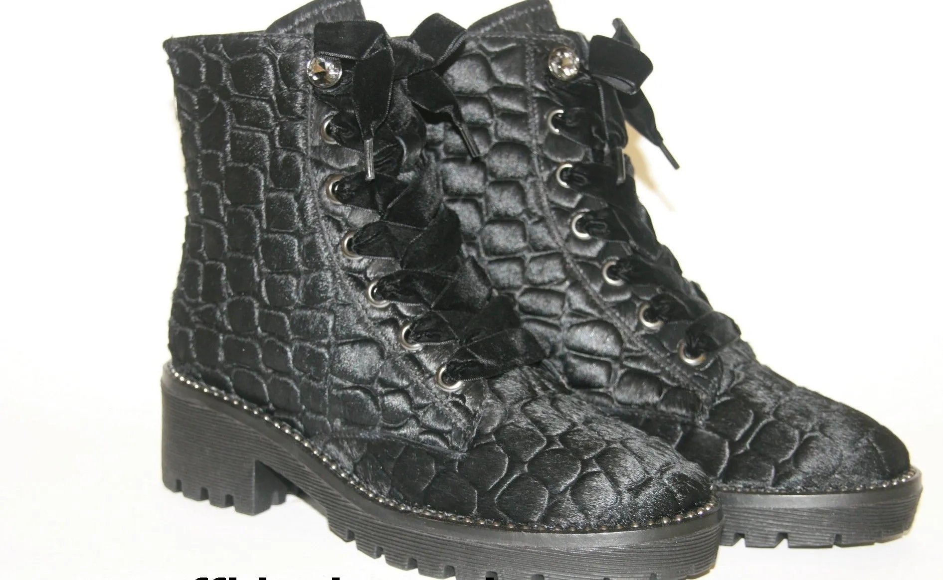 APEPAZZA TRONCHETTO TACCO ALTO 5,5 CM. PLATEAU 2,5 CM. CAVALLINO NERO ART.561