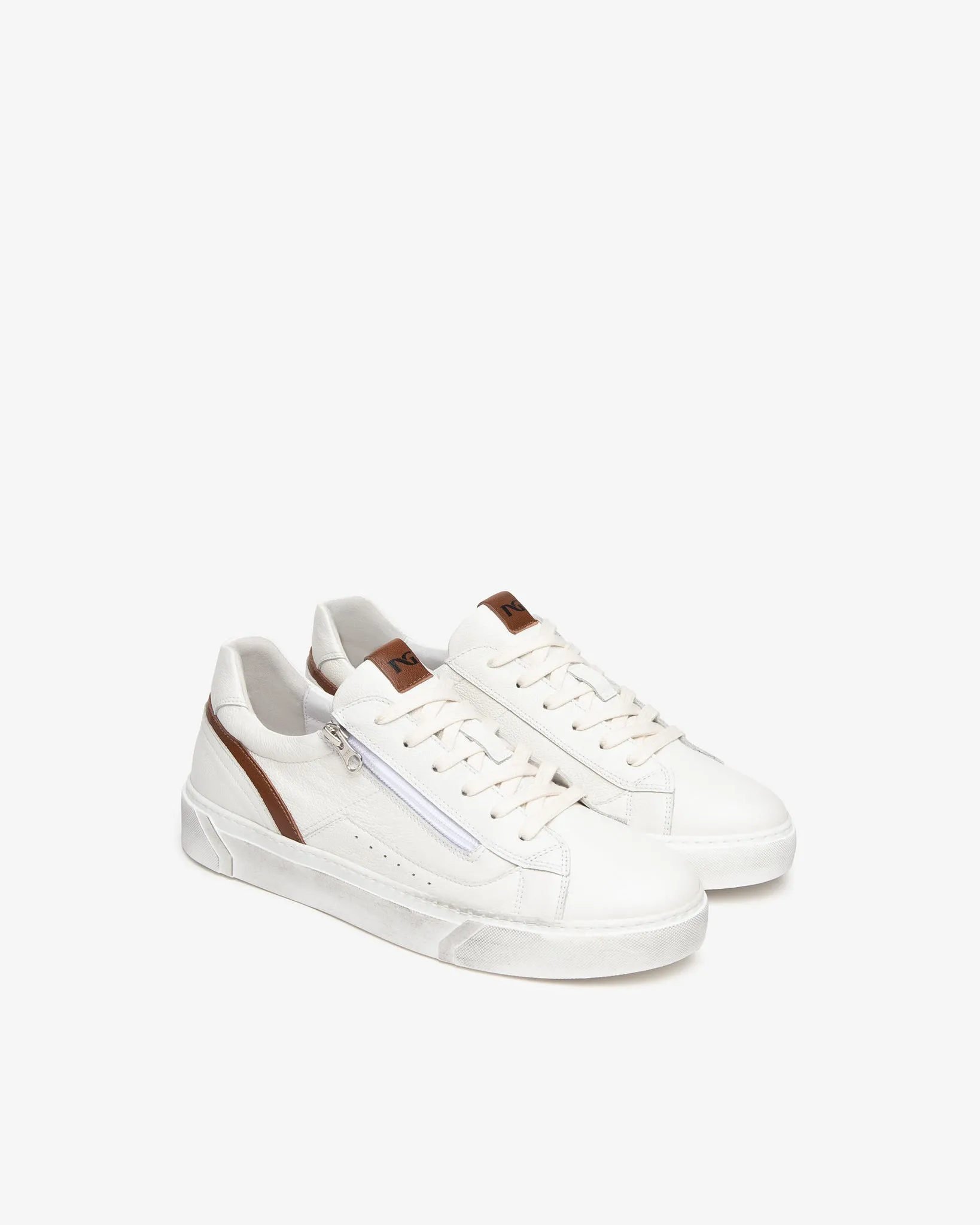 Art. I400430U/707 Sneakers uomo in pelle