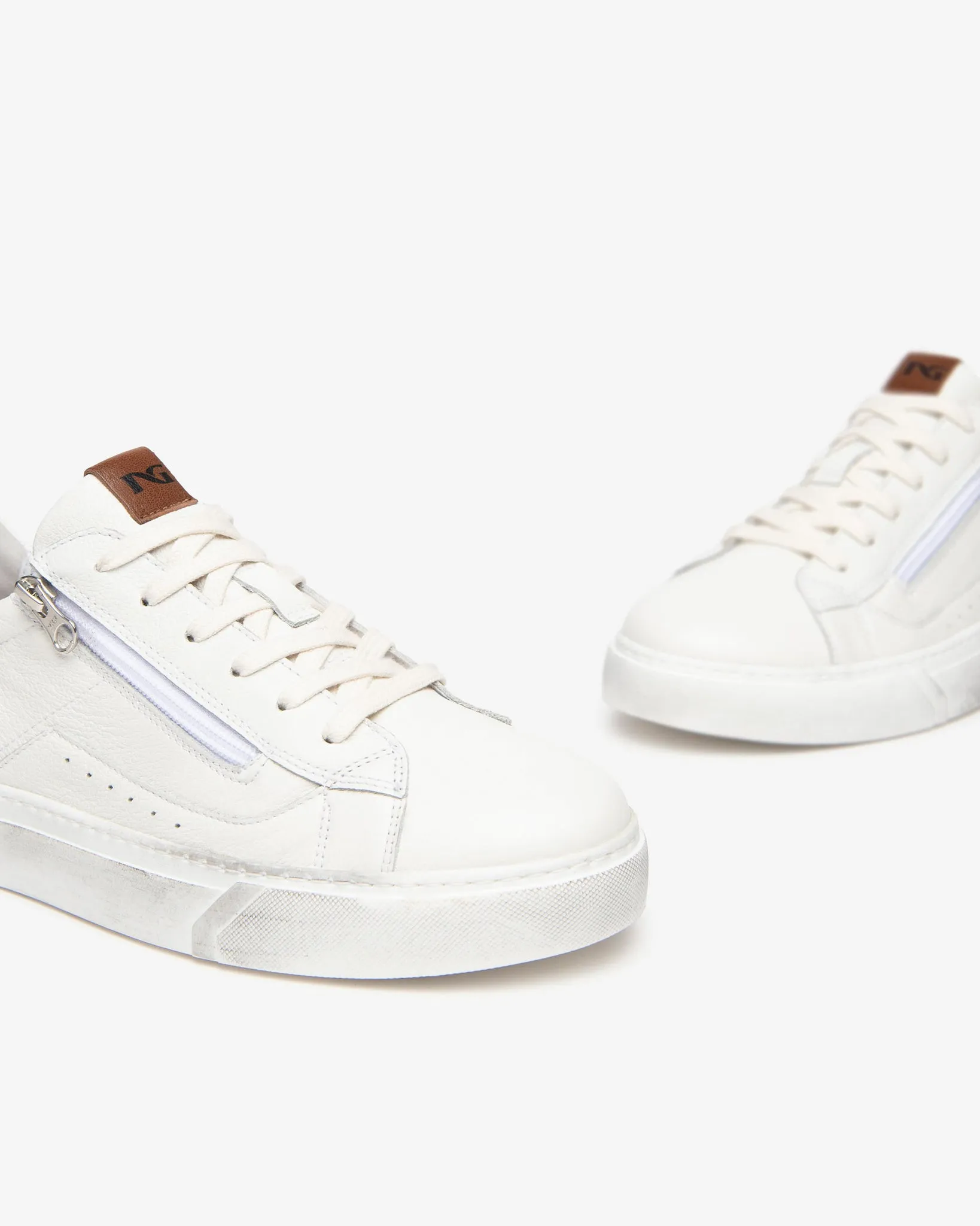 Art. I400430U/707 Sneakers uomo in pelle