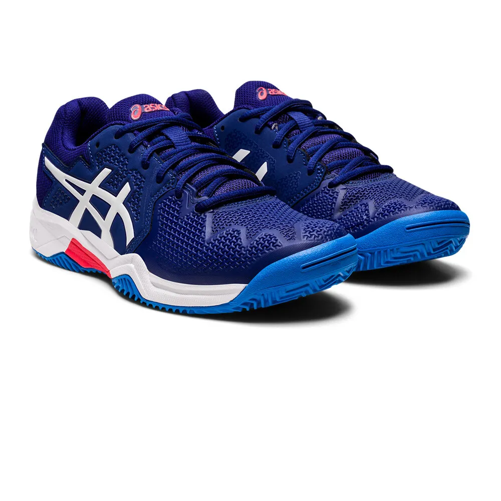 Asics Gel-Resolution 8 Clay GS Junior Scarpe per campi outdoor