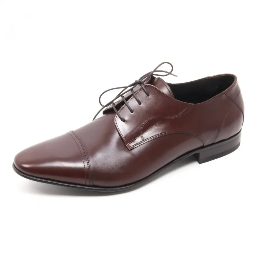 B5751 scarpa classica uomo TAURUS SMOG scarpe marrone shoe man