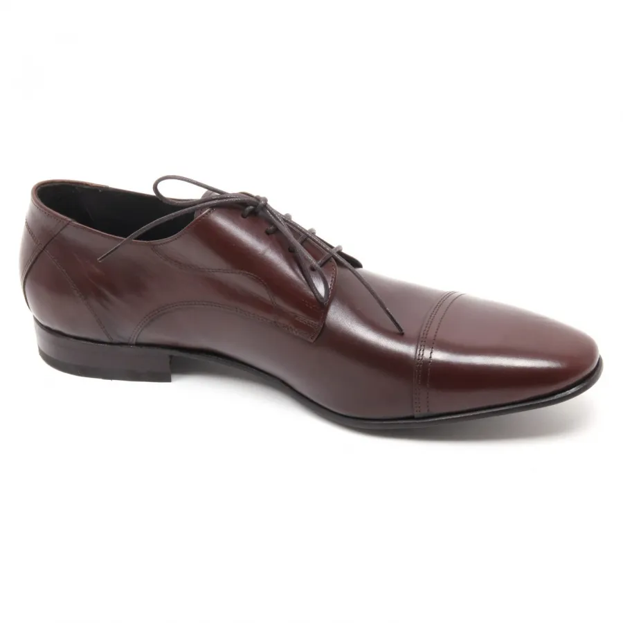 B5751 scarpa classica uomo TAURUS SMOG scarpe marrone shoe man