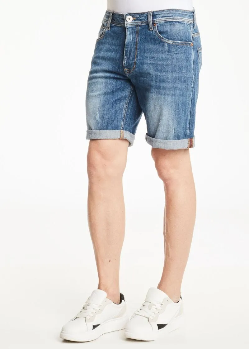 Bermuda in denim stretch
