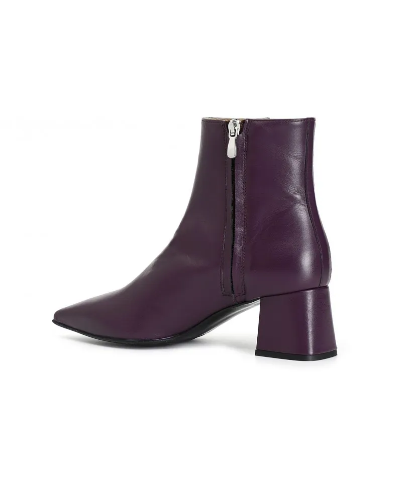 CAFENOIR ND4001 tronchetto stivaletto fashion pelle punta viola
