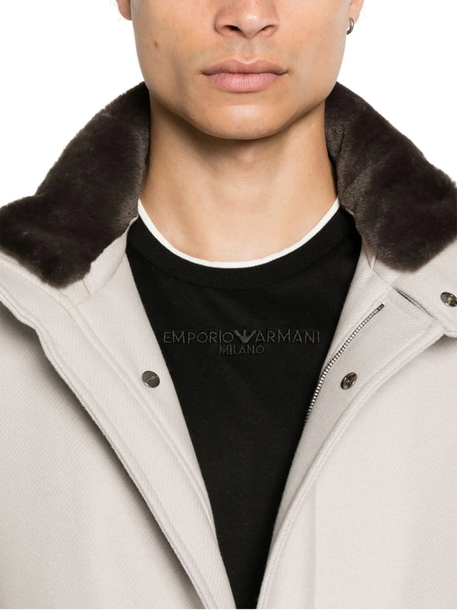 CARCOAT COLLO ECOFUR HERNO  UOMO CA000185U333441985