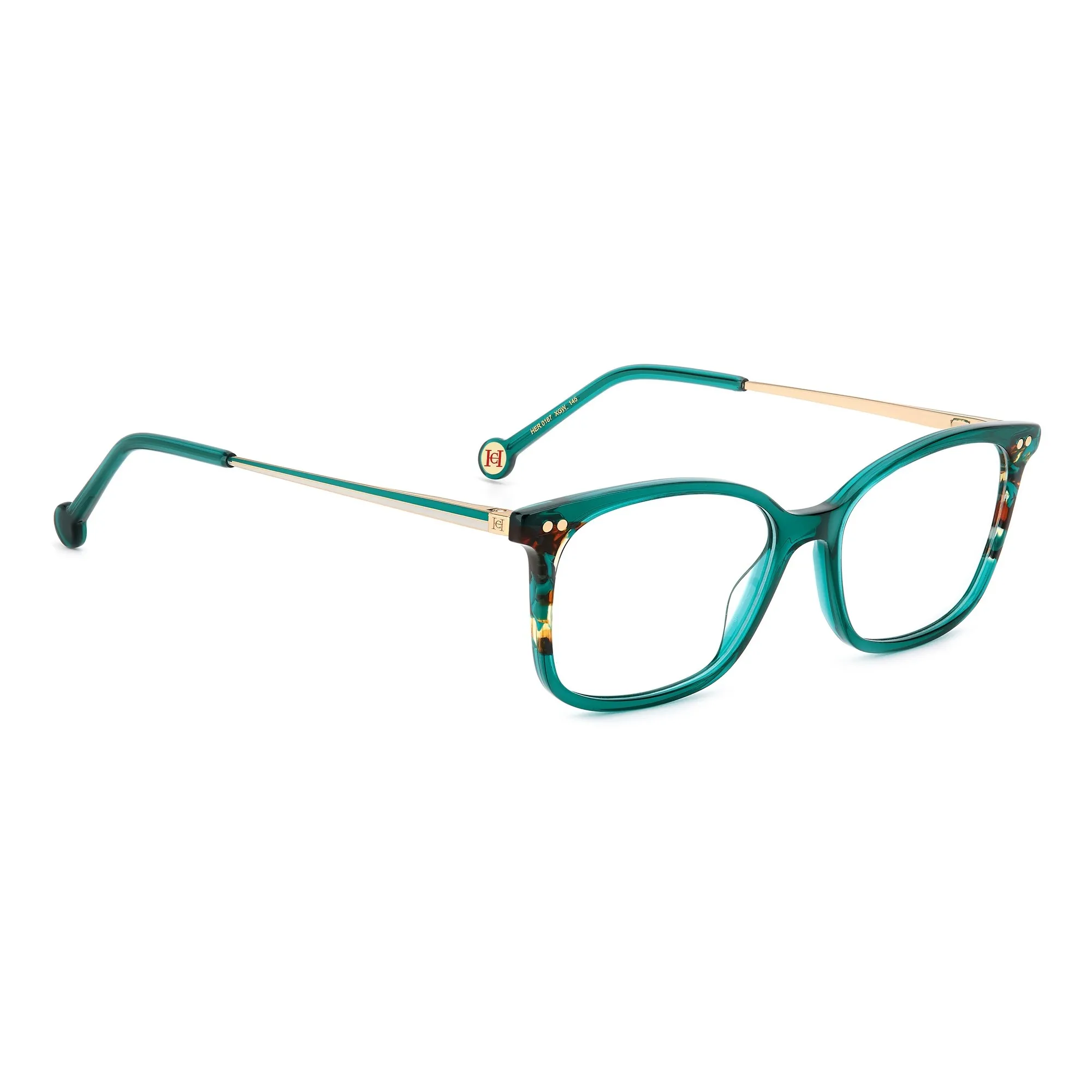   Carolina Herrera HER 0167 - XGW Avana Verde | Occhiale Da Vista Donna 