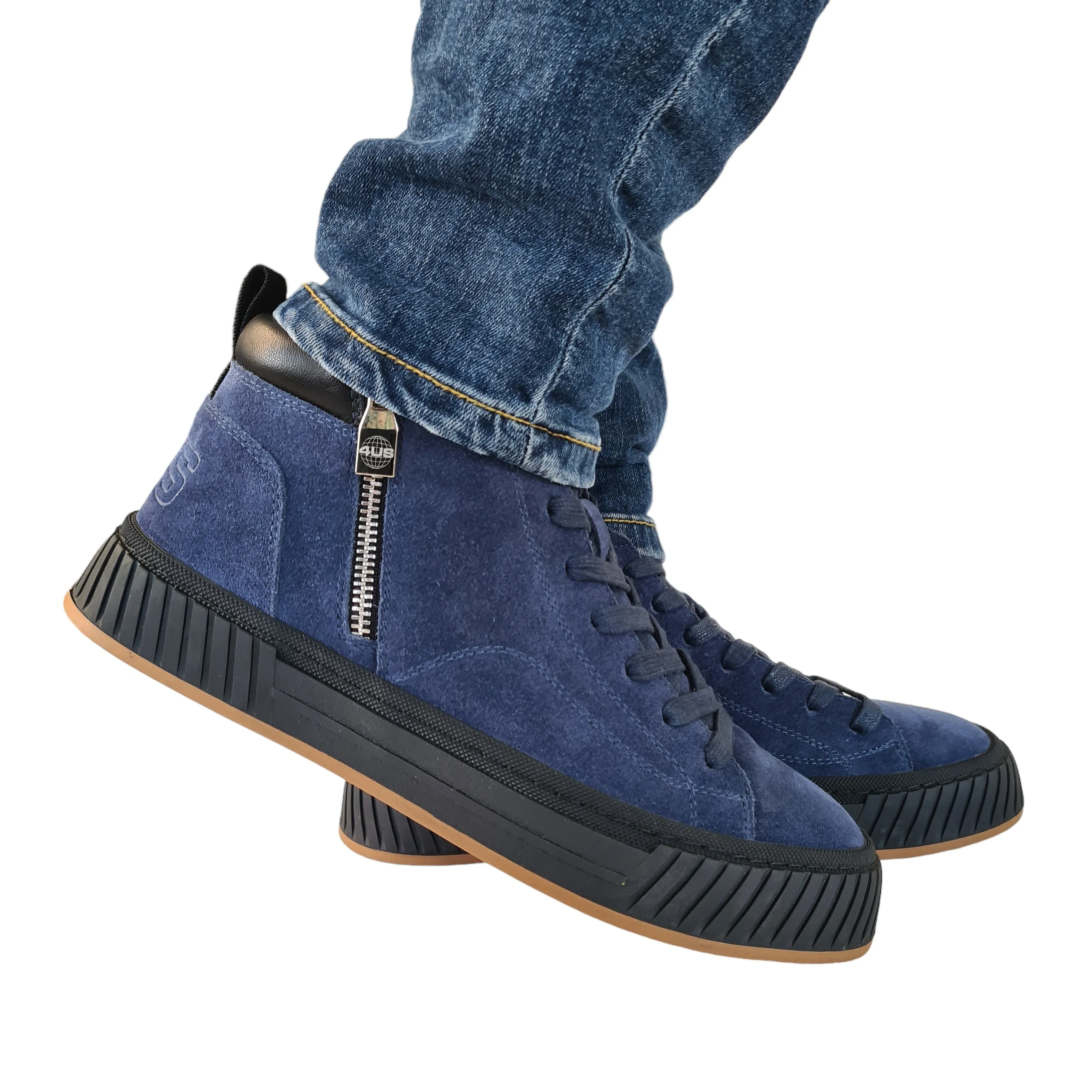 Cesare Paciotti 4US Sneakers Uomo Navy Rif.127