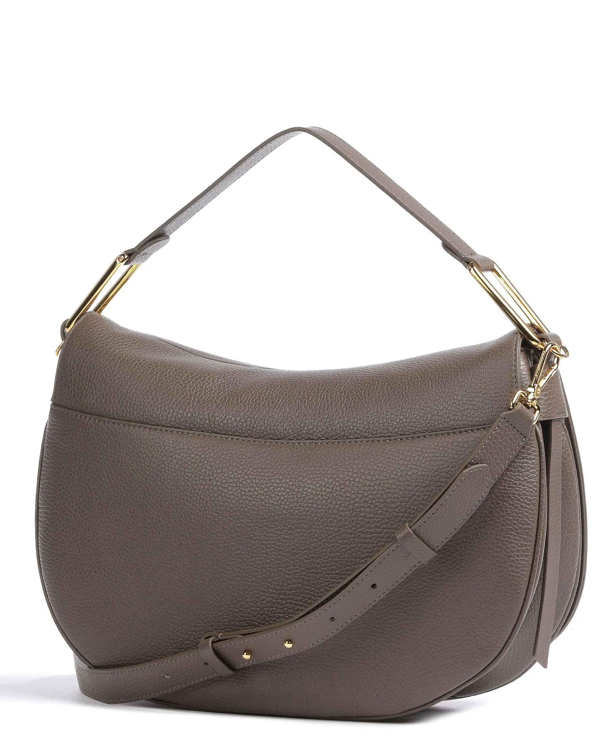  Coccinelle Magie Soft Borsa hobo pelle di vacchetta grana marrone  