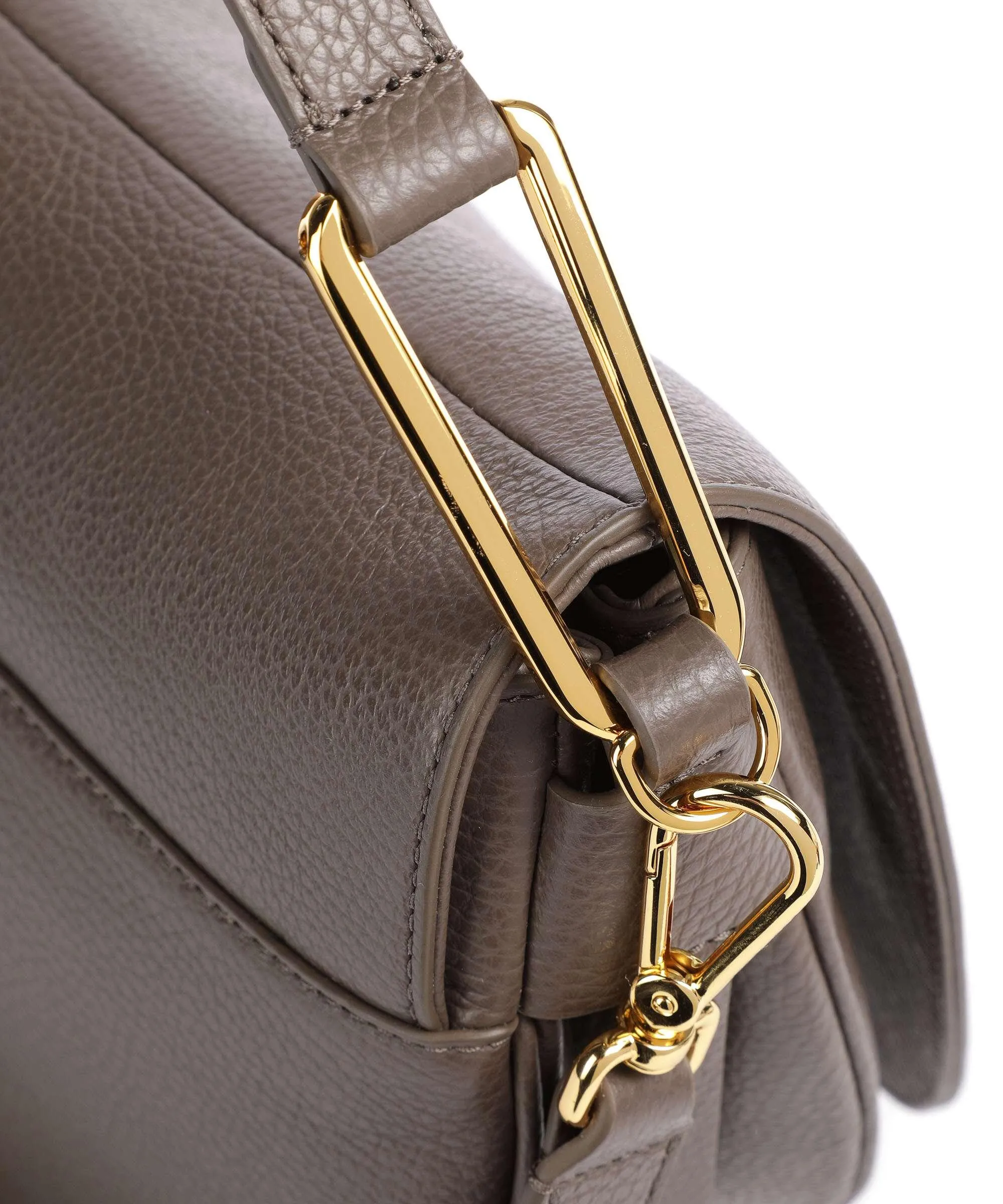  Coccinelle Magie Soft Borsa hobo pelle di vacchetta grana marrone  
