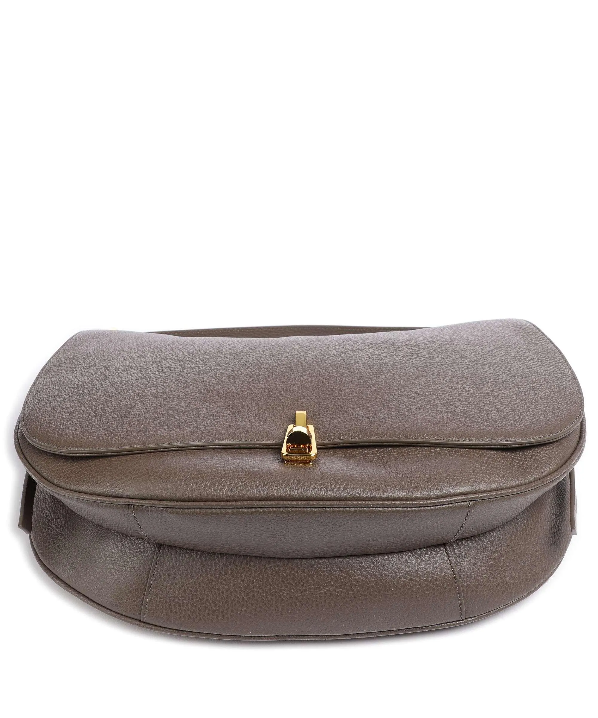  Coccinelle Magie Soft Borsa hobo pelle di vacchetta grana marrone  