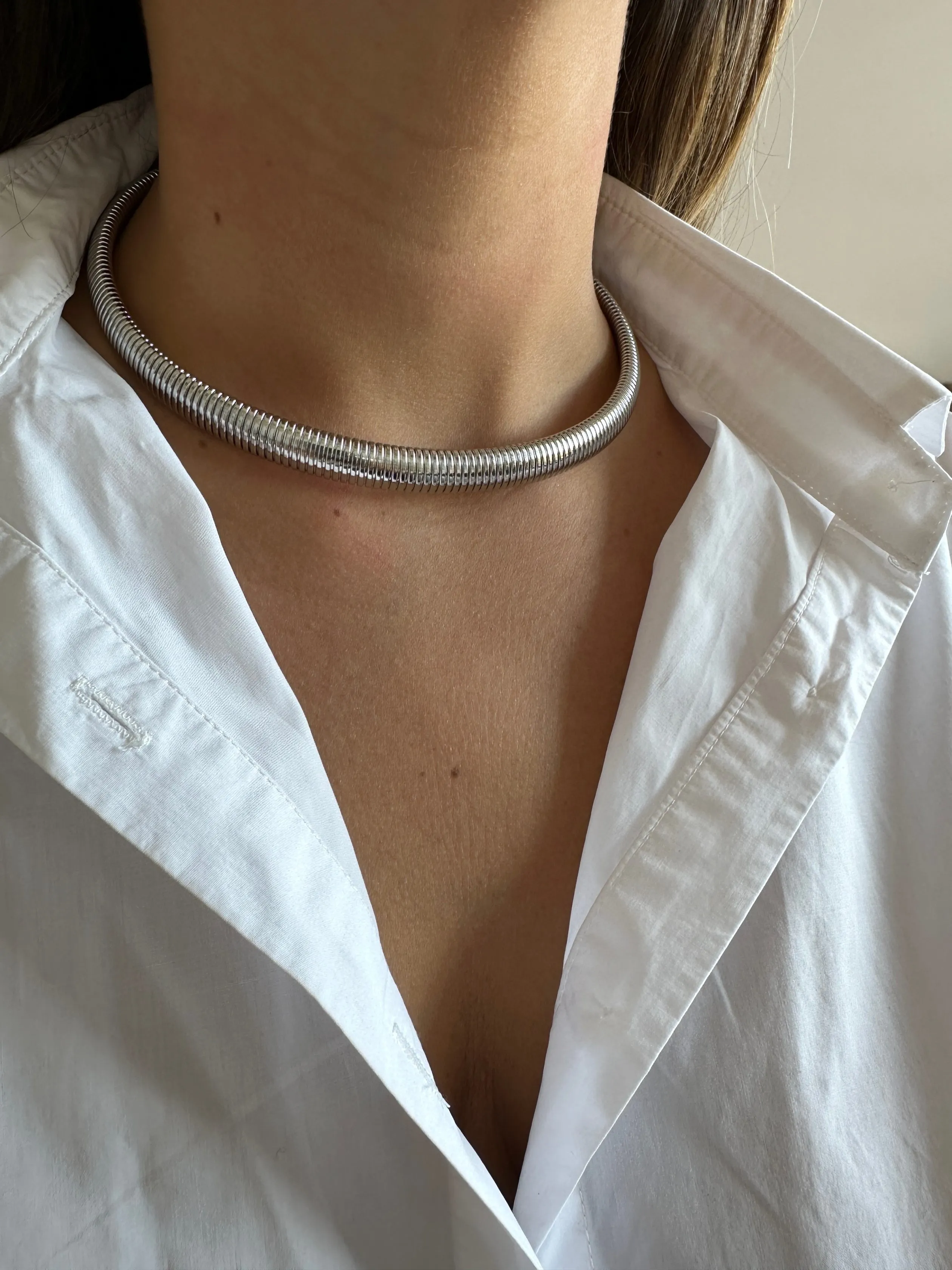 collana catena rigida