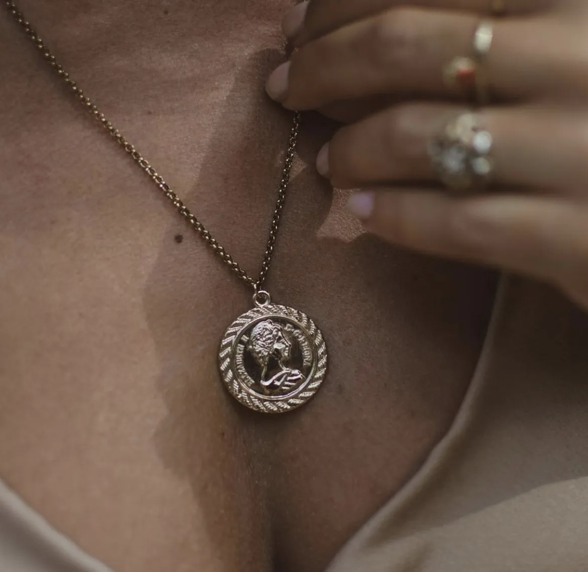COLLANA MONETA BIG