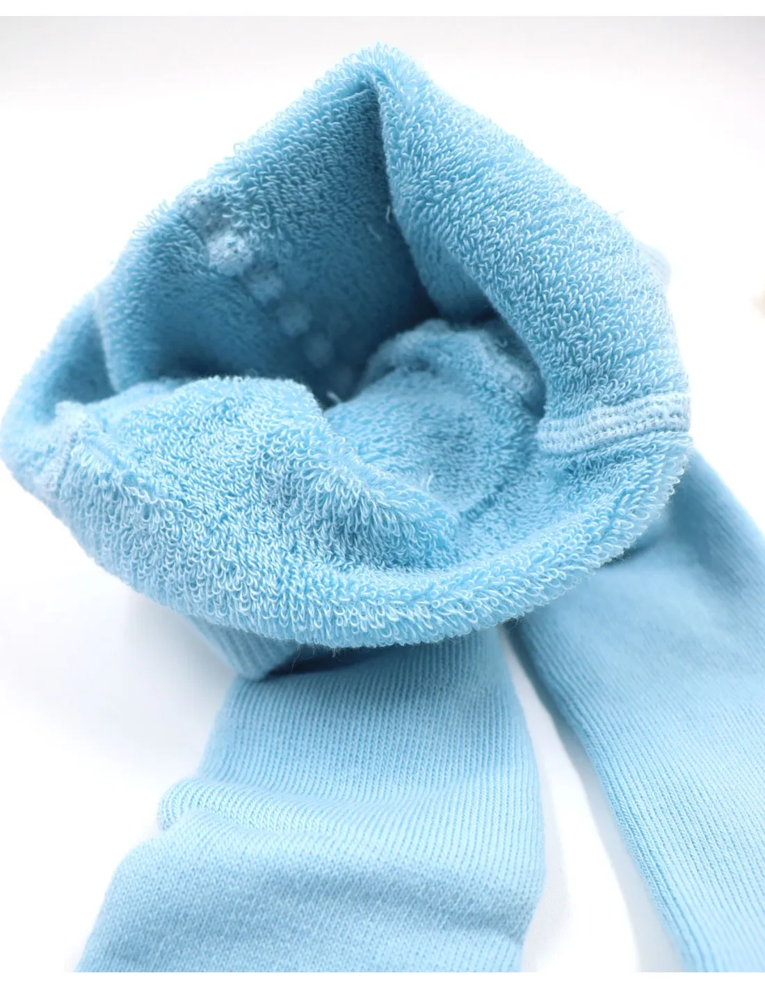 COLLANT BABY IN COTONE BIOLOGICO PESANTE "PELUCHES"