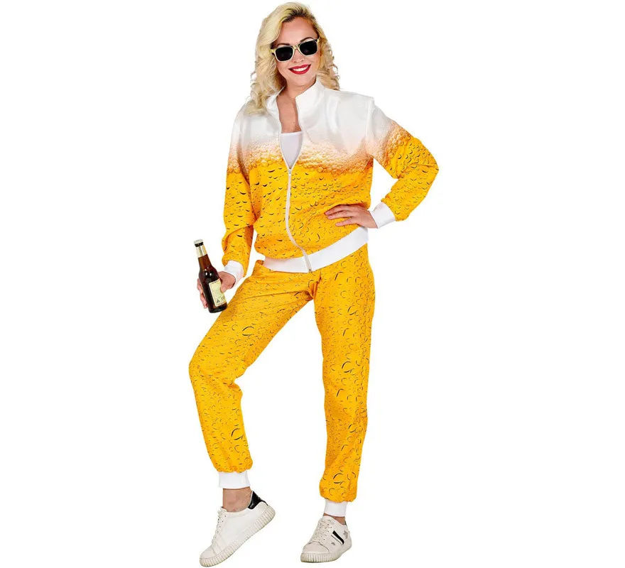 Costume da tuta da birra per donna