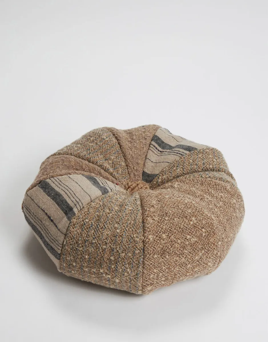     Cuscino patchwork tessuto | Cuscino Tondo   