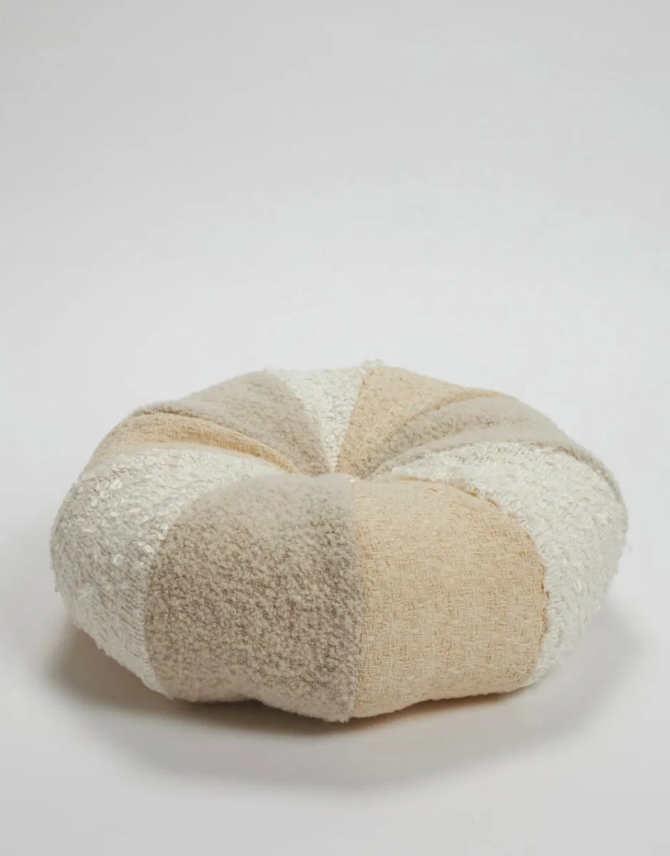     Cuscino patchwork tessuto | Cuscino Tondo   