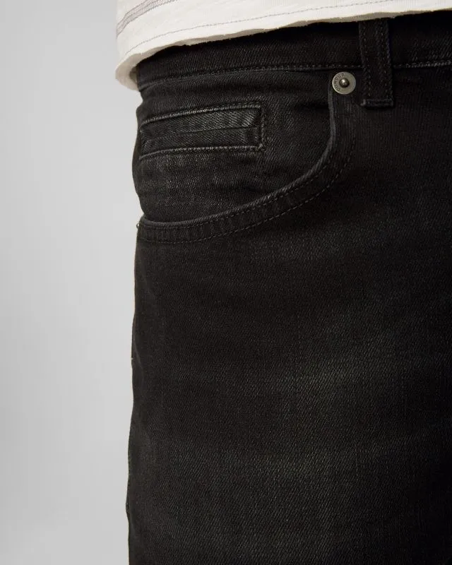 Czarne spodnie jeansowe męskie Dondup UP232DS0337UHB2-999