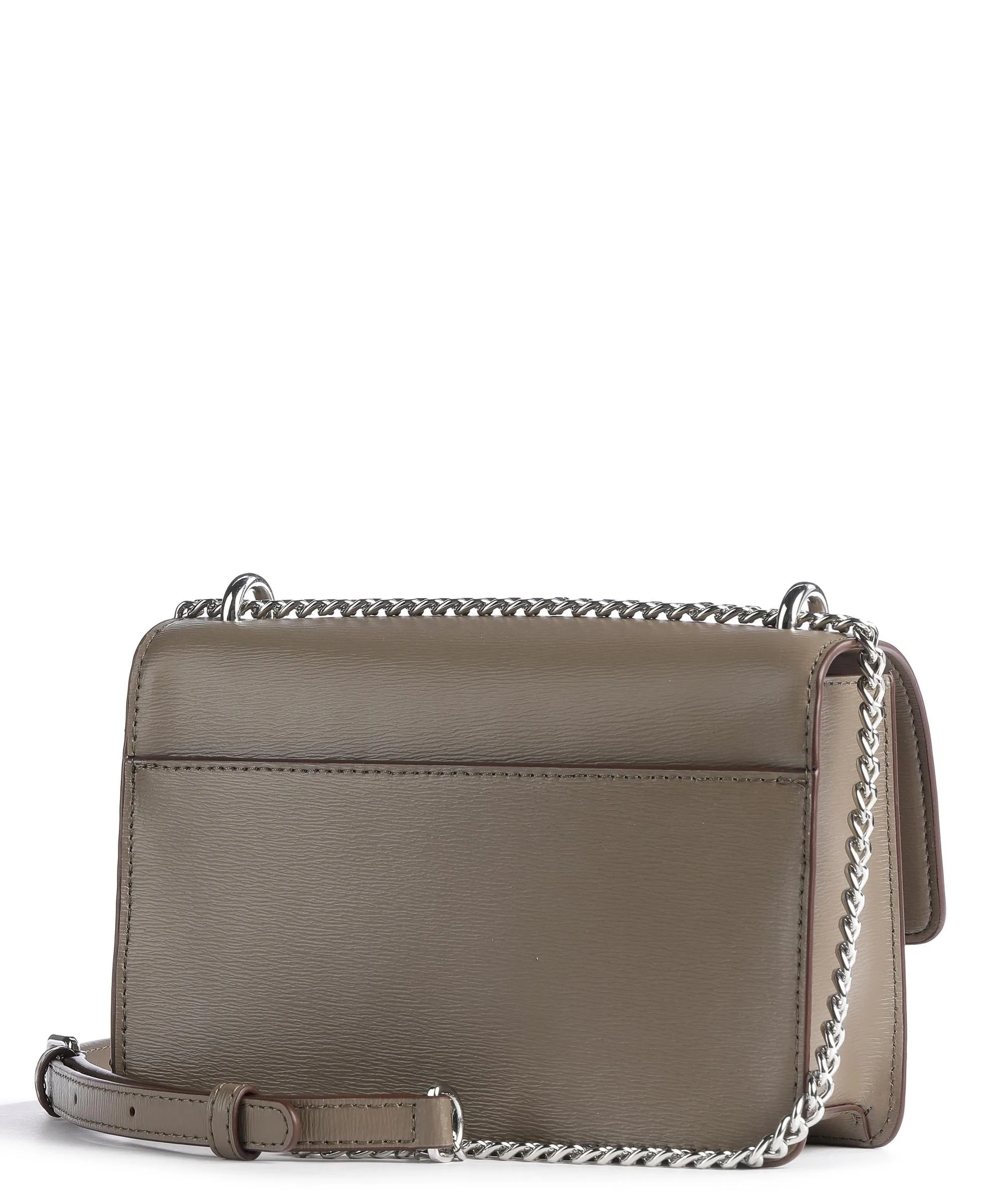  DKNY Bryant Borsa a spalla pelle di vacchetta finemente grana taupe  