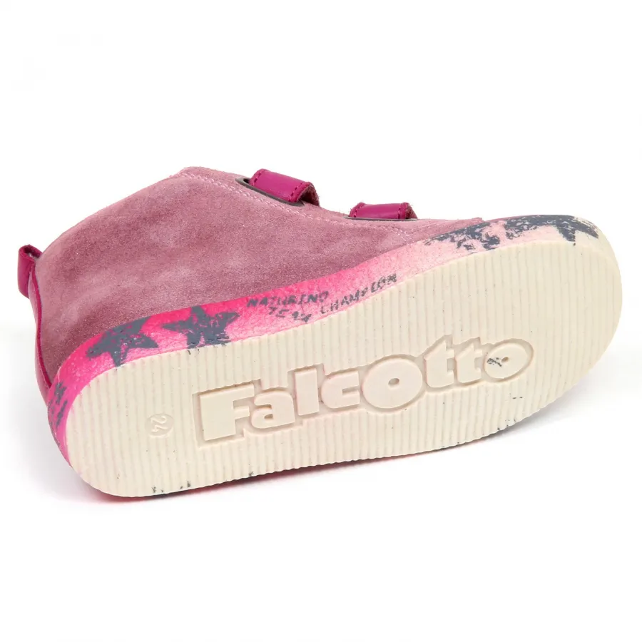 E3394 sneaker bimba rosa antico FALCOTTO scarpe primi passi shoe baby girl
