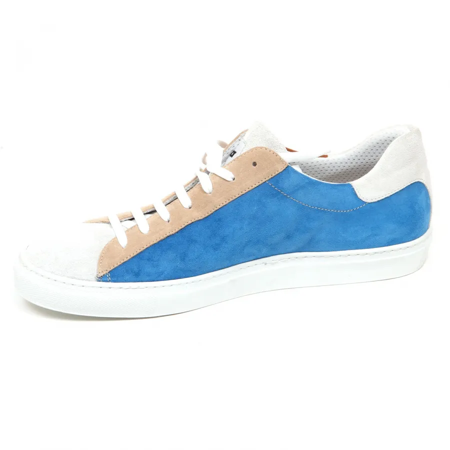E9384 sneaker uomo multicolor OFFICINA 36 scarpe suede shoe man