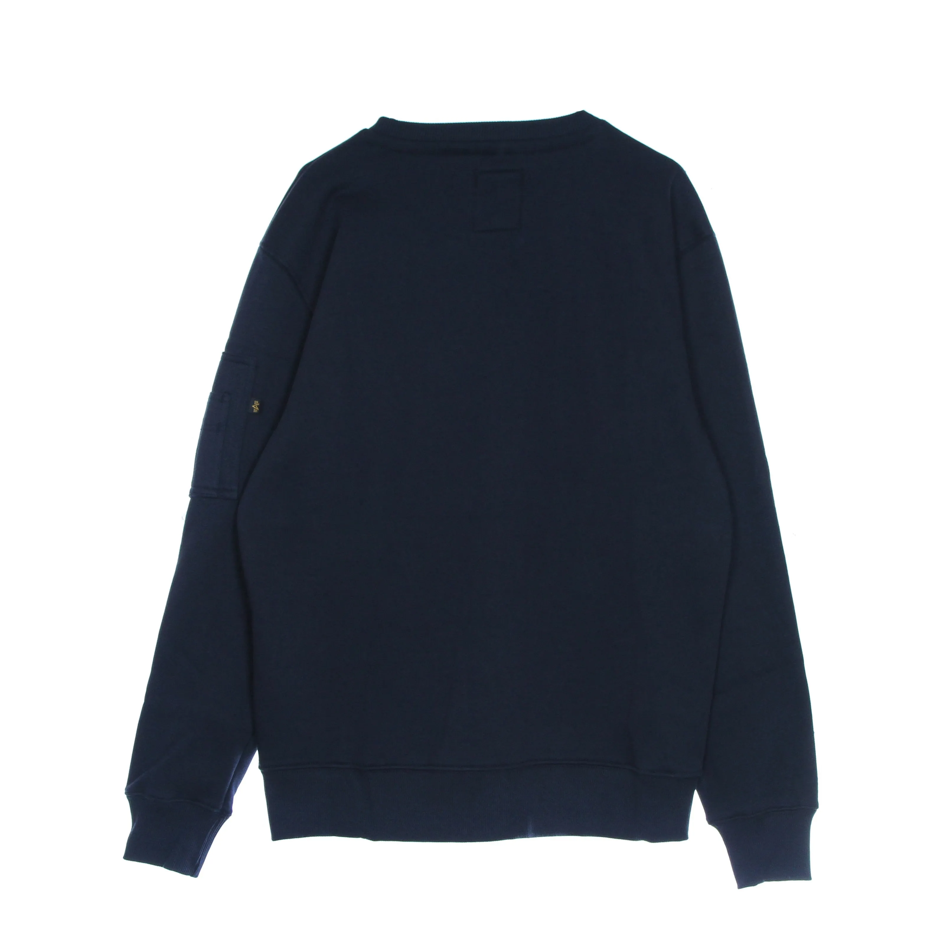 Felpa Girocollo Uomo Nasa Reflective Sweater Blue