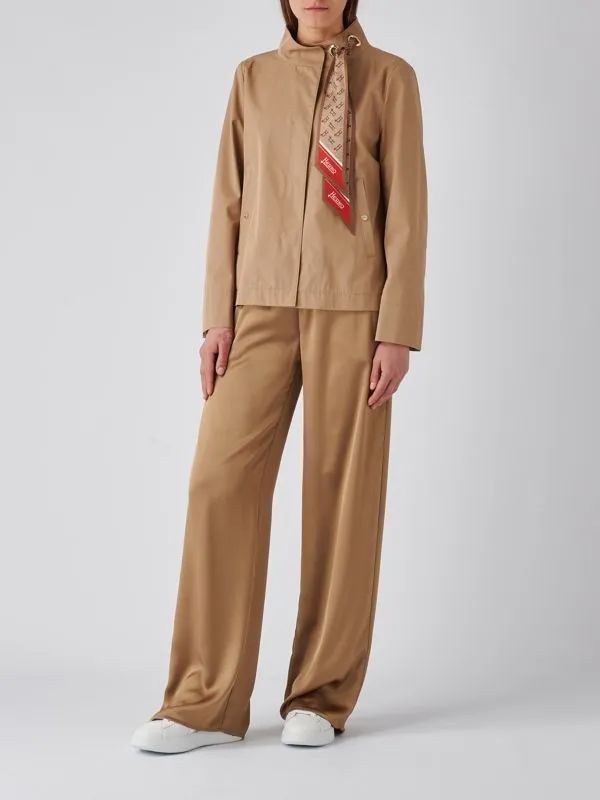 Giacca donna Herno in gabardine di cotone Sabbia