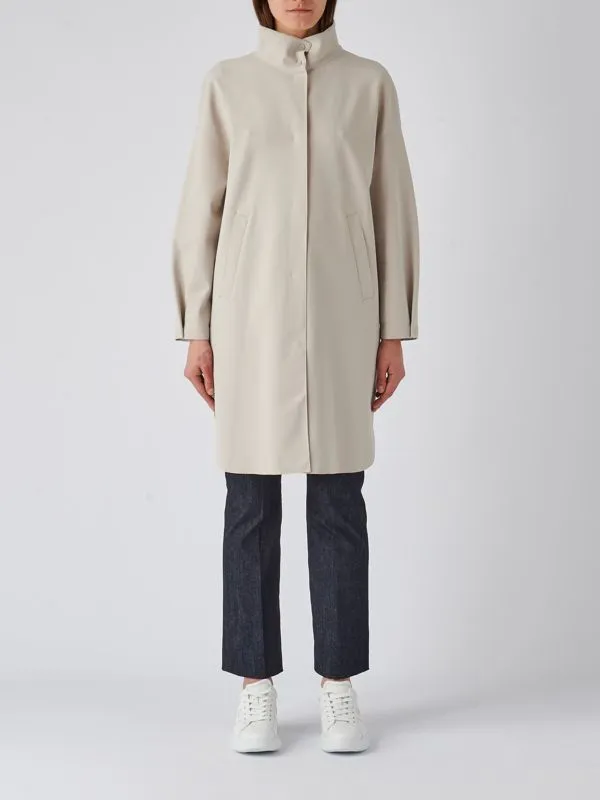 Giacca donna Herno in jersey stretch Grigio Perla