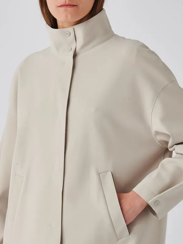 Giacca donna Herno in jersey stretch Grigio Perla