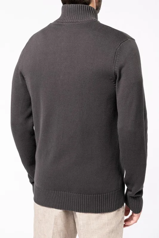 GIACCA IN MAGLIA CON CERNIERA
