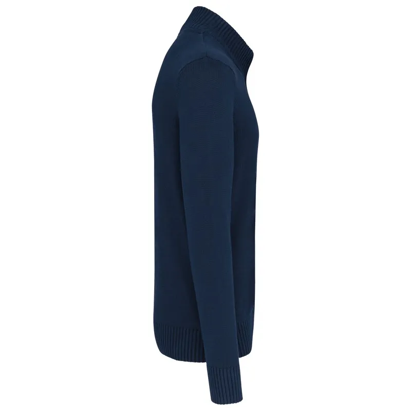 GIACCA IN MAGLIA CON CERNIERA