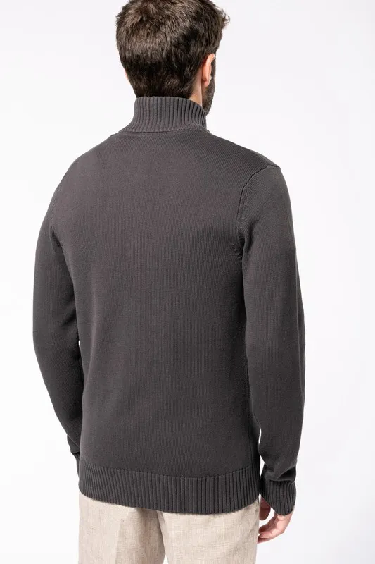 GIACCA IN MAGLIA CON CERNIERA