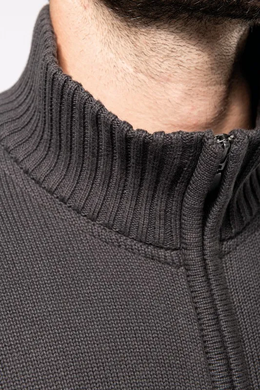 GIACCA IN MAGLIA CON CERNIERA