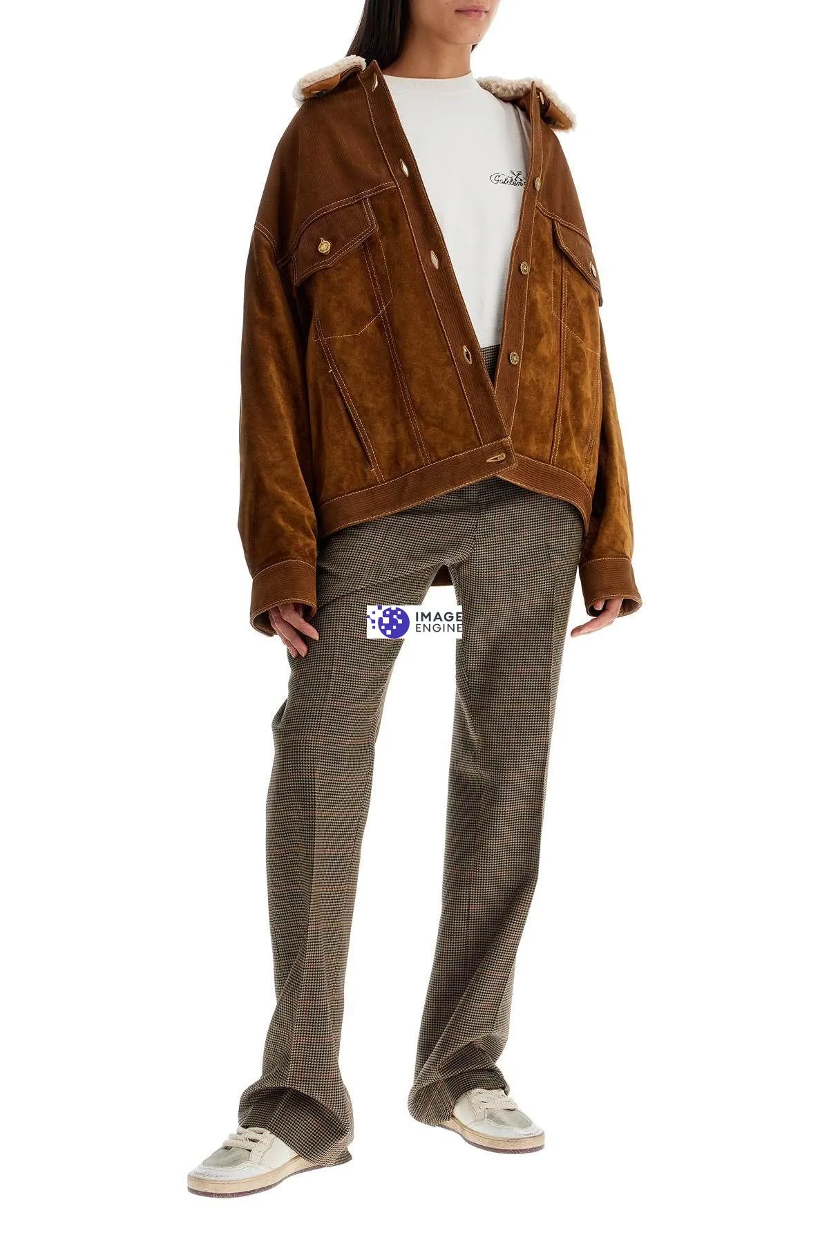 Giacca in pelle Babette