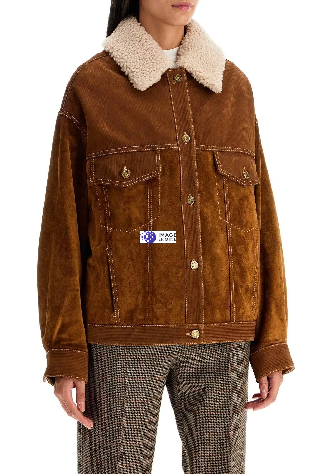 Giacca in pelle Babette