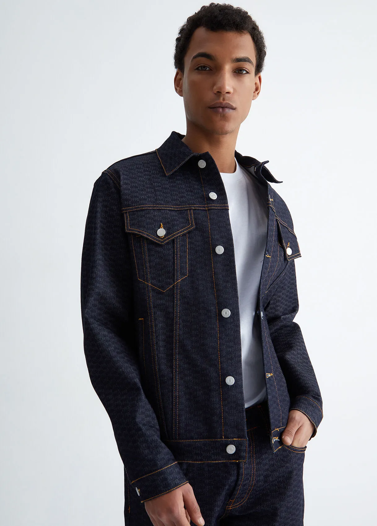 giacca jeans uomo