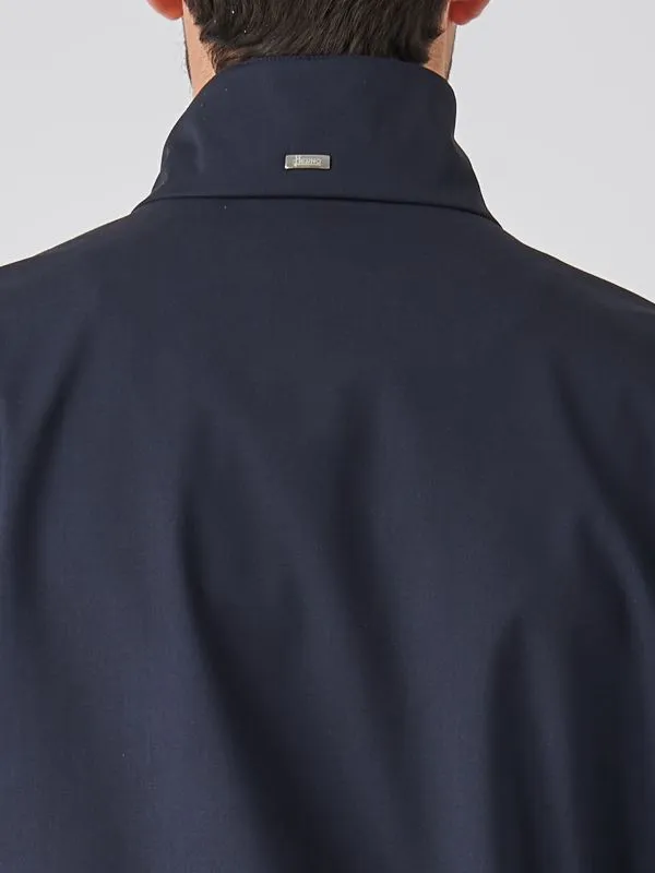 Giacca uomo Herno in lana Storm System Navy