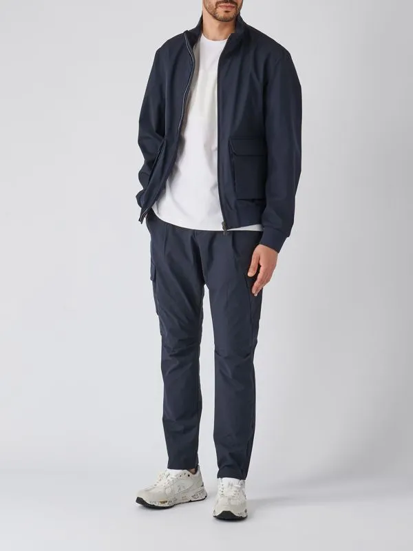 Giacca uomo Herno in lana Storm System Navy