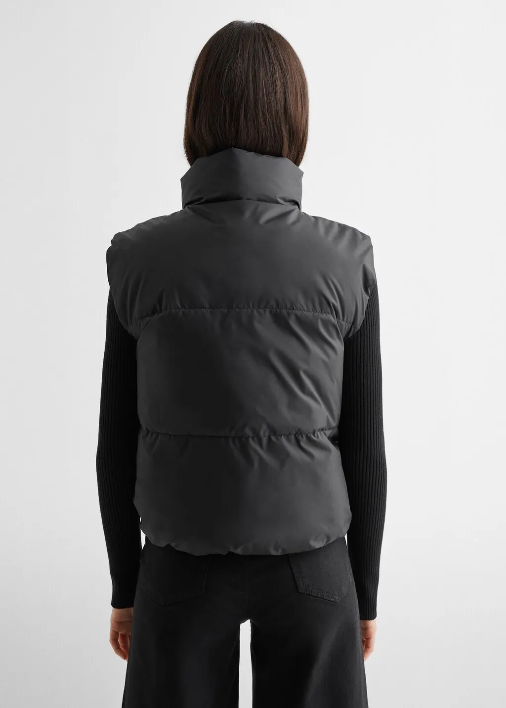 Gilet imbottito double face